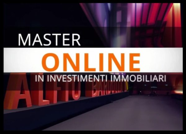 Master Online in Investimenti Immobiliari 2023 – Alfio Bardolla